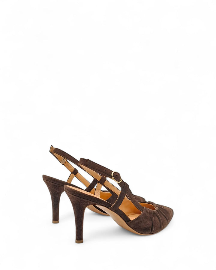 Slingback Siena Camoscio Testa di Moro