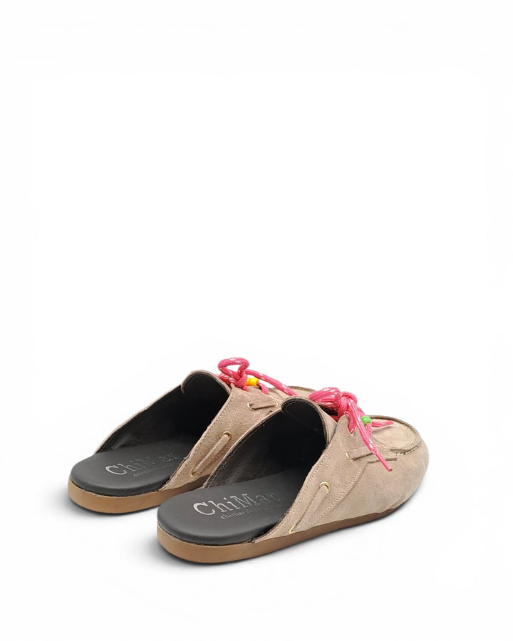 Mules Iris Camoscio Corda