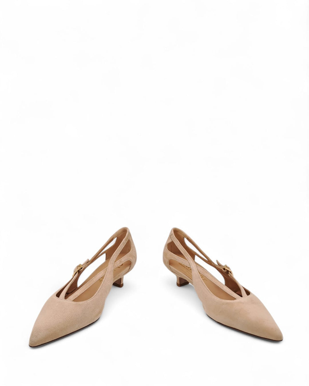 Décolleté Elisa  Camoscio Legno