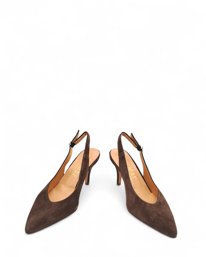 Slingback  Rebecca Camoscio Testa di Moro " 28 "