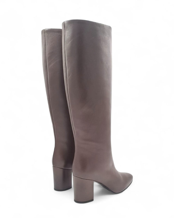 Stivali tubolare Parigi Nappa  Smog