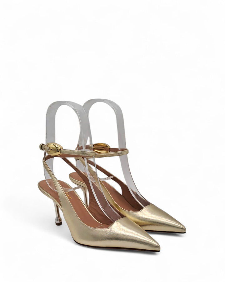 Slingback Aurelia Laminato Platino