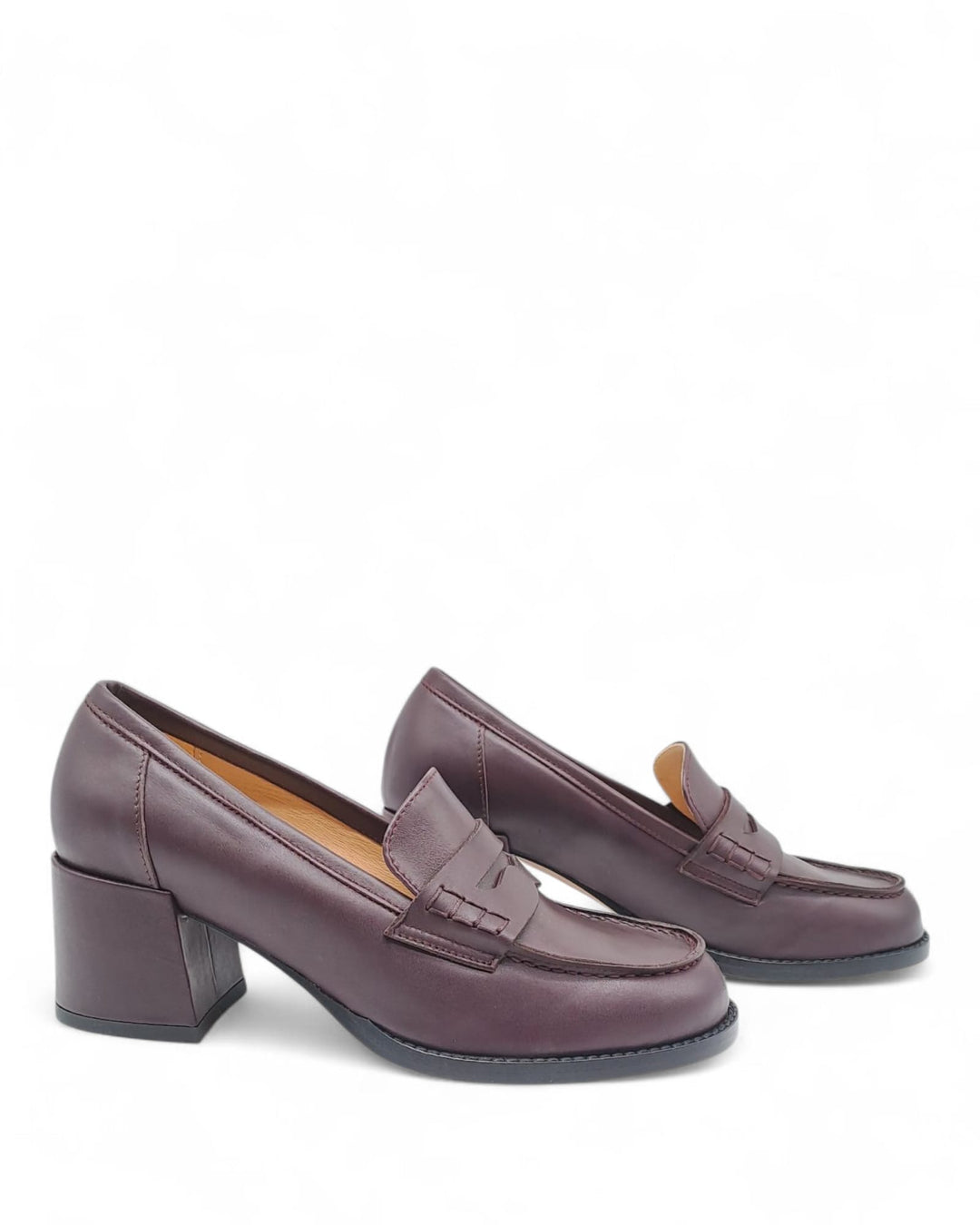 Mocassino Sacchetto Flora Nappa  Vino