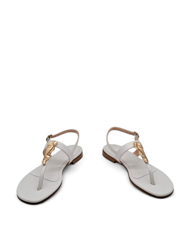 Ravello Nappa Sandal Nude