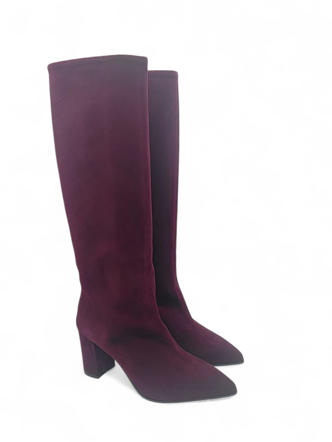 Stivali tubolare Nizza Camoscio Vino