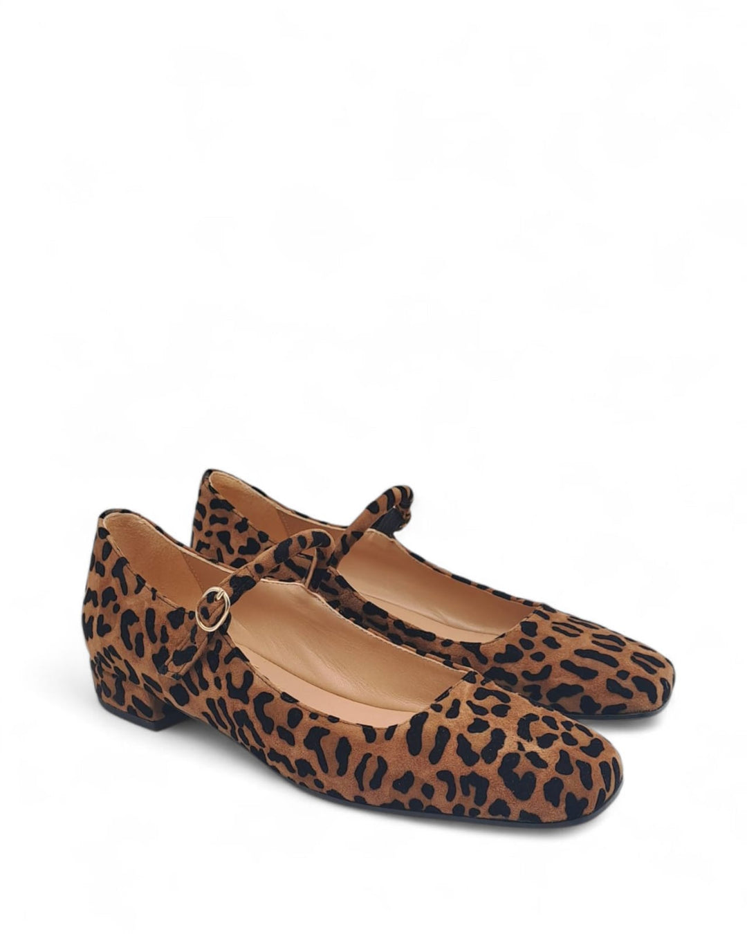 Ballerina Clara Camoscio Floccato Brandy