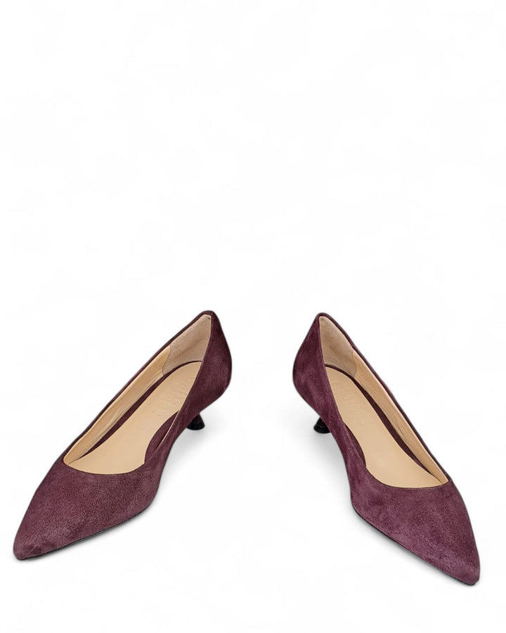 Décolleté Lara Camoscio  Vino