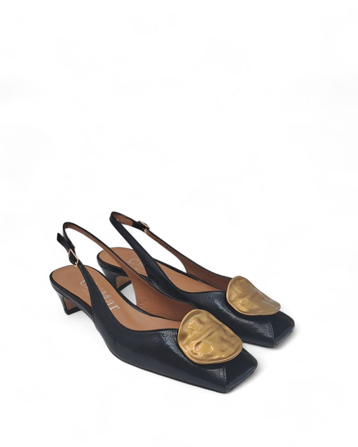Fiorella Bohemia Black Sabot