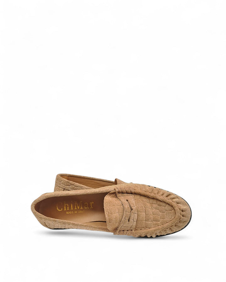 Manal Tassel Moccasin Suede TDM