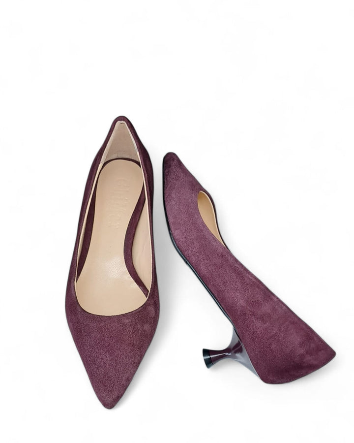 Décolleté Lara Camoscio  Vino