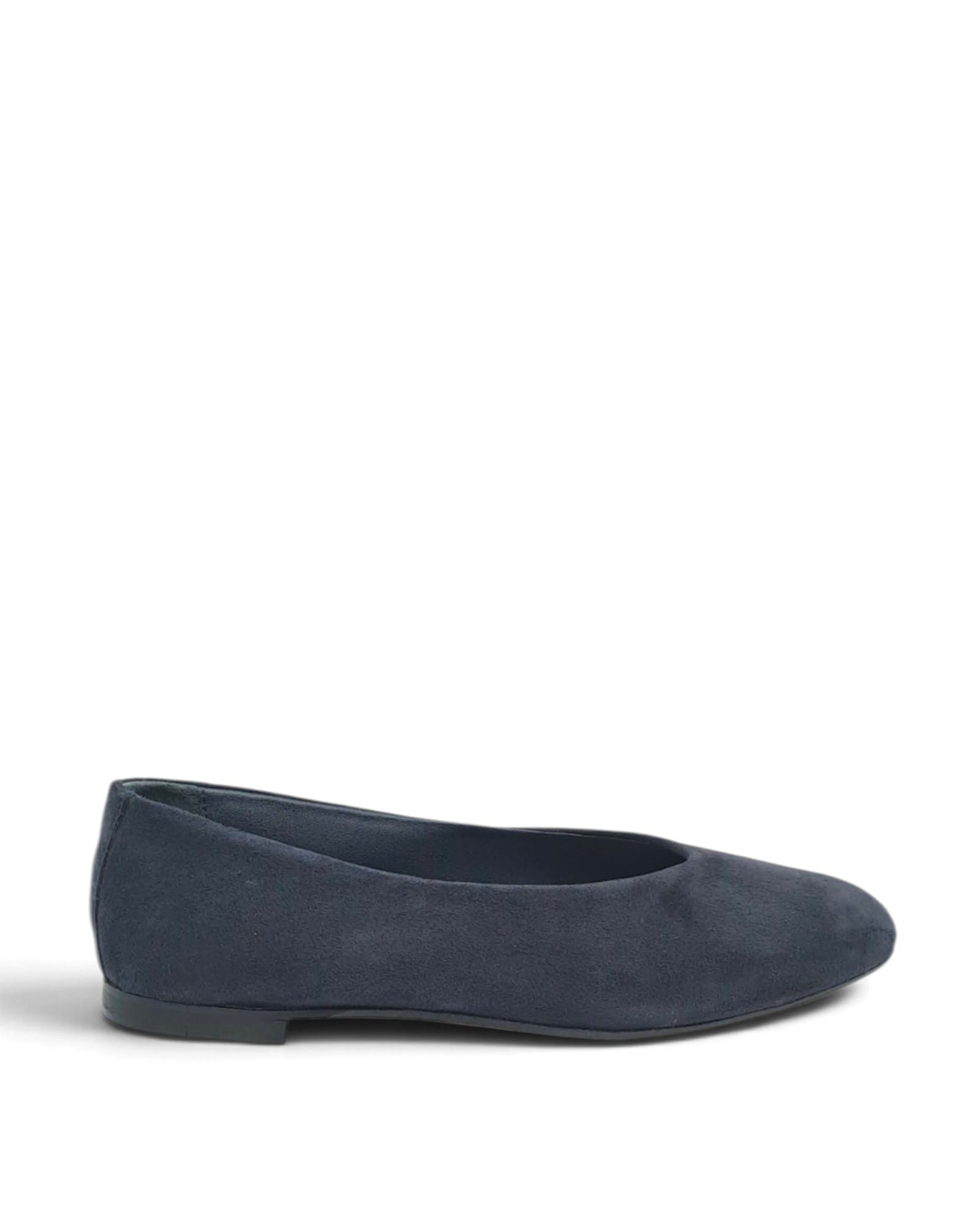 Ballerina Gaia Camoscio Blu Avio