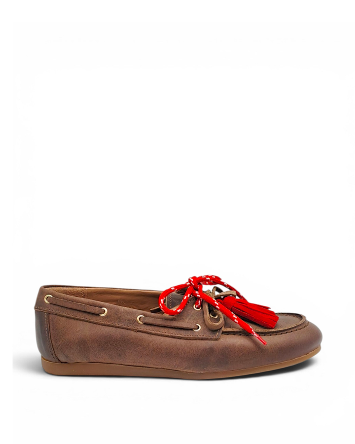 Manal Tassel Moccasin Suede TDM