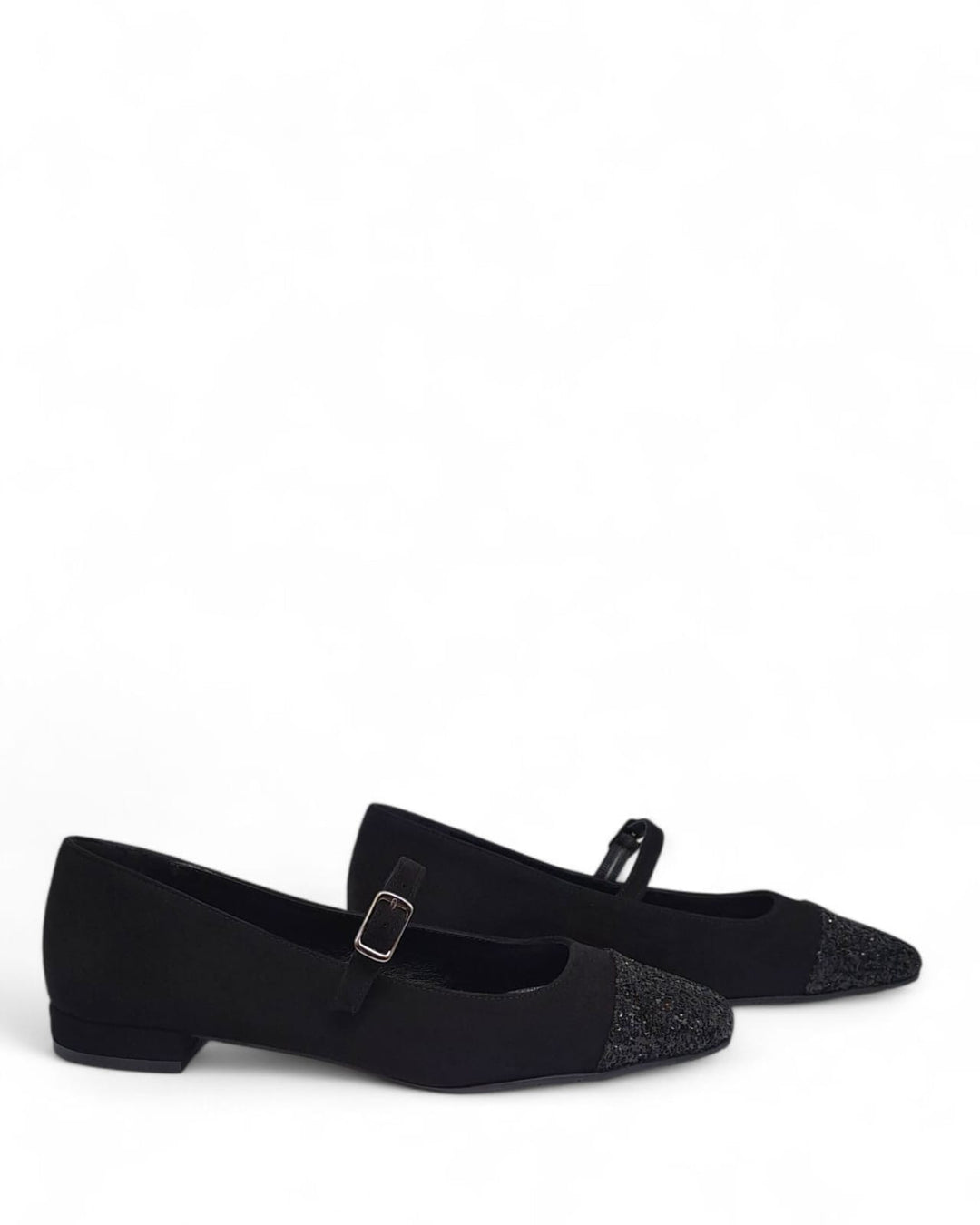 Ballerina Laura  Camoscio Nero