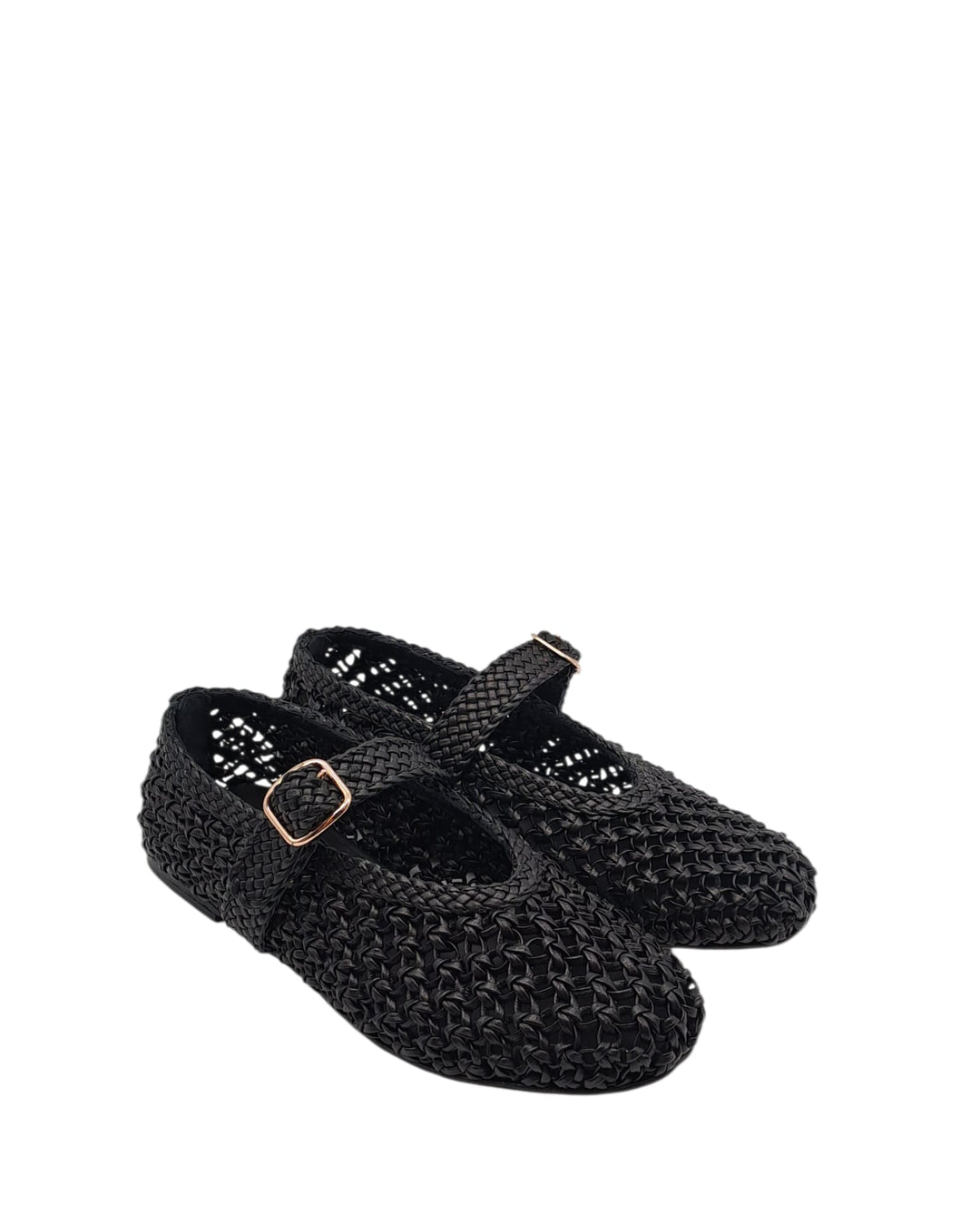 Ballerina Flavia Black Weave