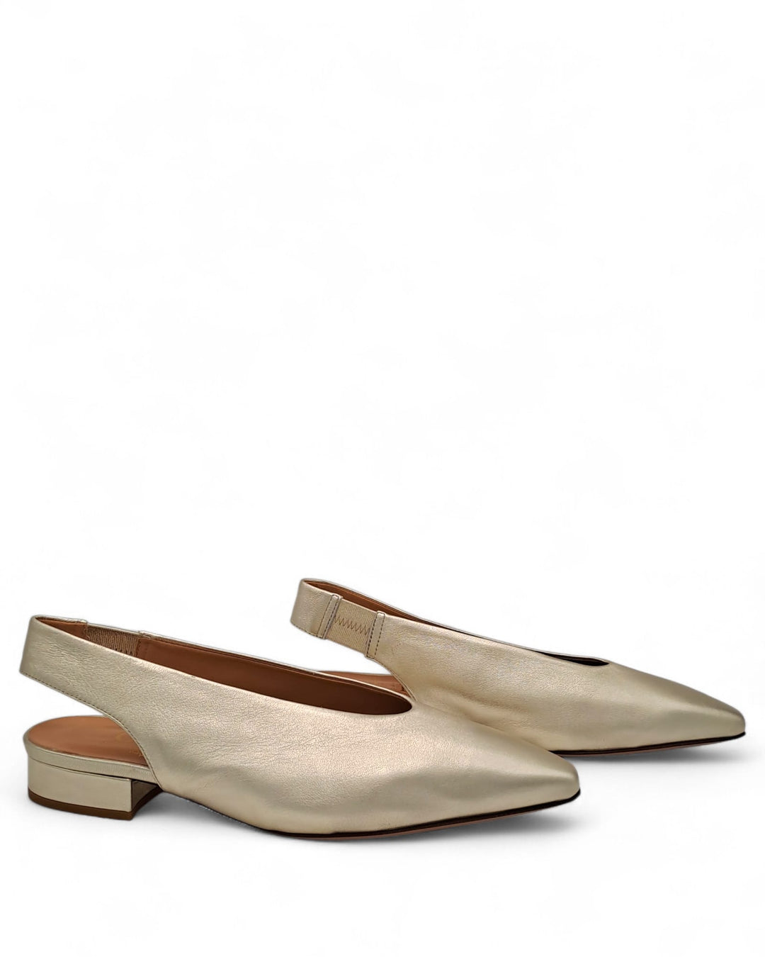 Slingback  Claudia Wash Platino