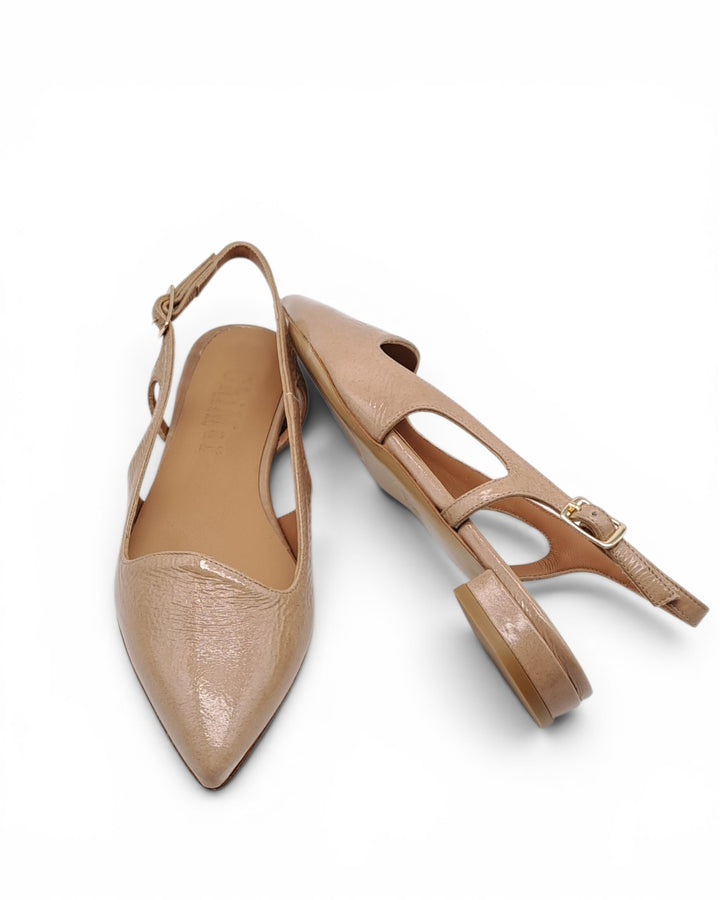 Slingback Eris Nappa Nude