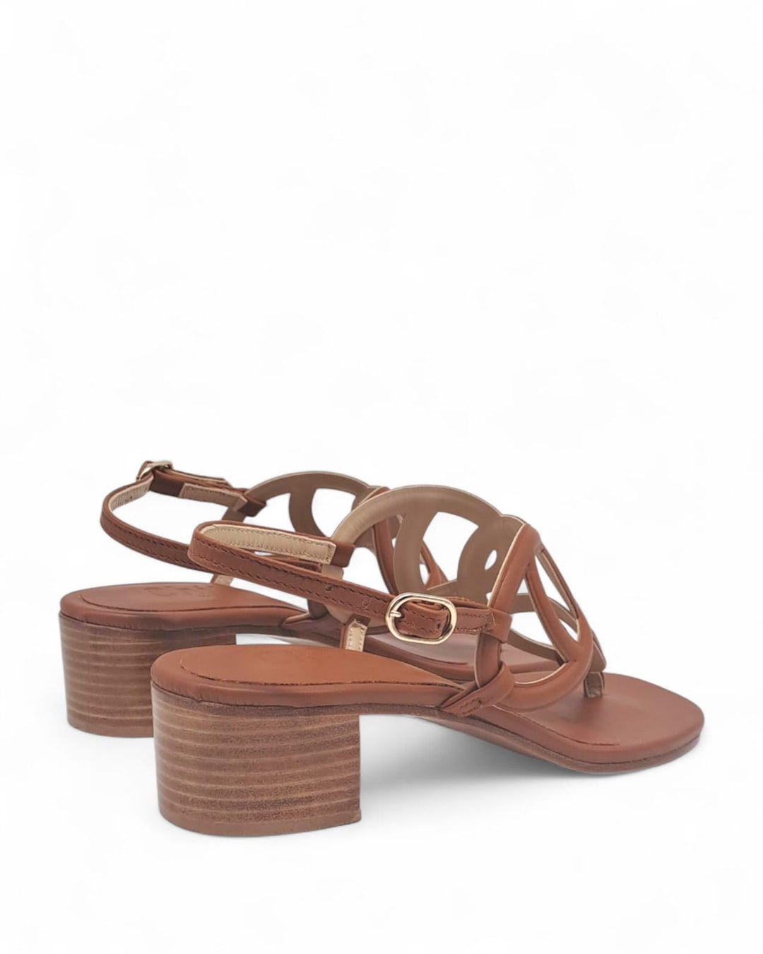 Sandalo Silvia T4  Nappa Cuoio