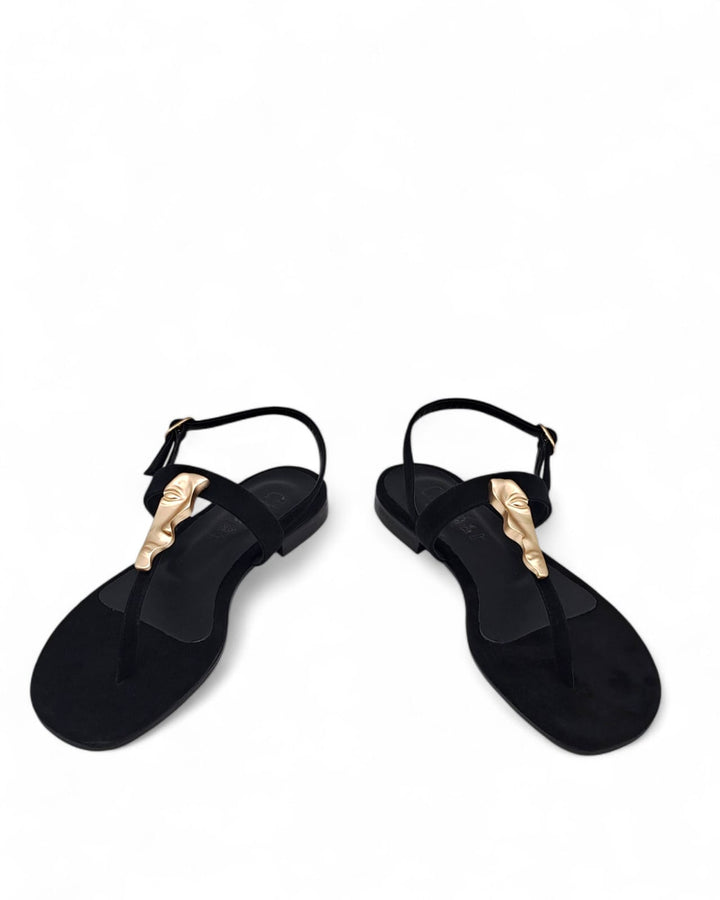 Ravello Nappa Sandal Nude