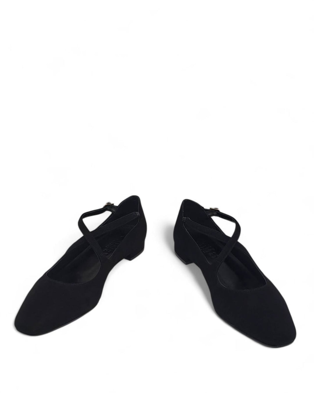 Ballerina Juliette  Camoscio  Nero