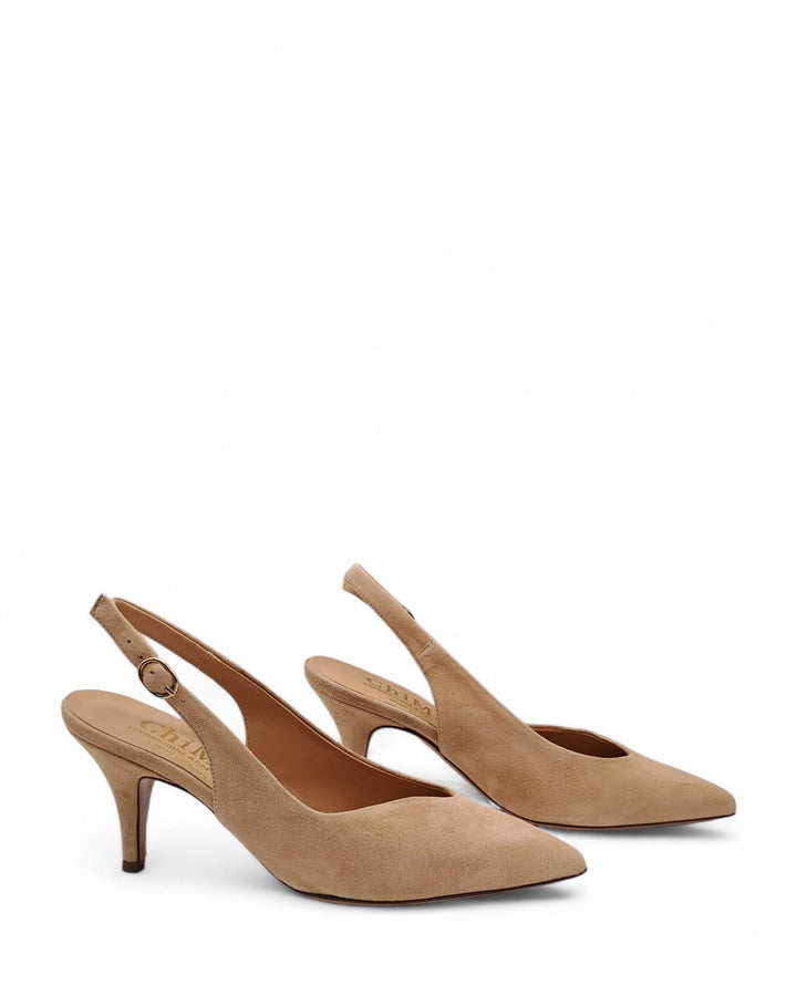 Slingback  Rebecca Camoscio Legno