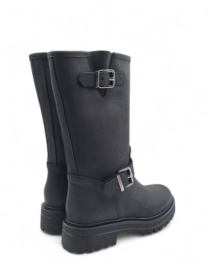 Biker Dolomiti  Pelle Nero