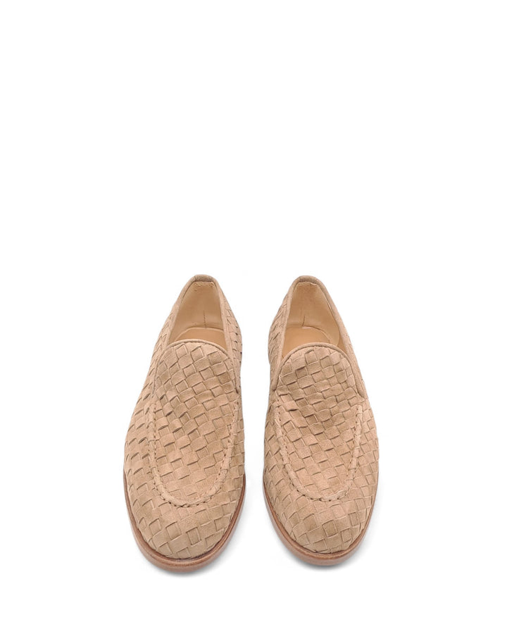 Mocassino Intreccio  Camoscio Cest