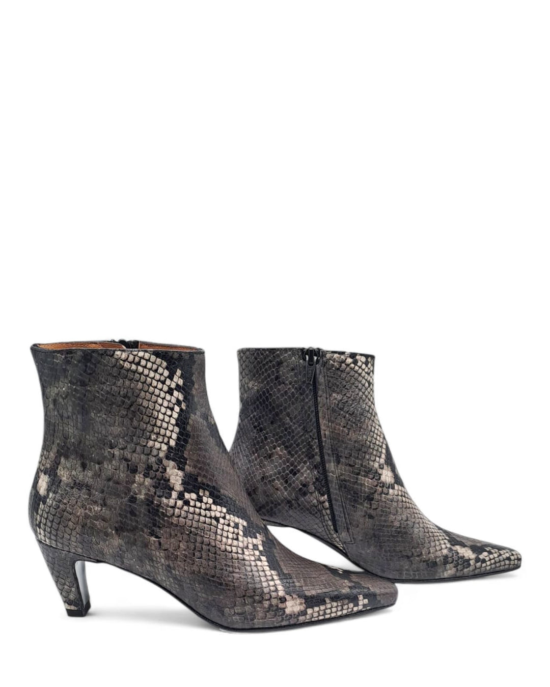 Tronchetto  Letizia Pitone Grey