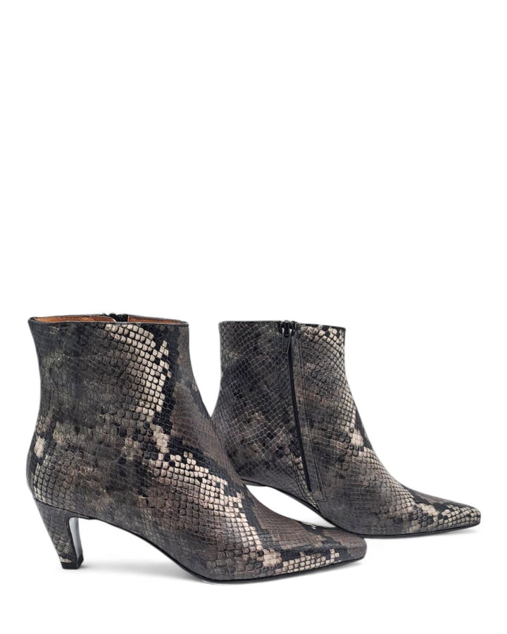 Tronchetto  Letizia Pitone Grey