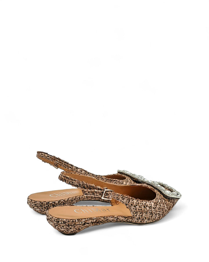 Slingback Elena Rafia " 593 "
