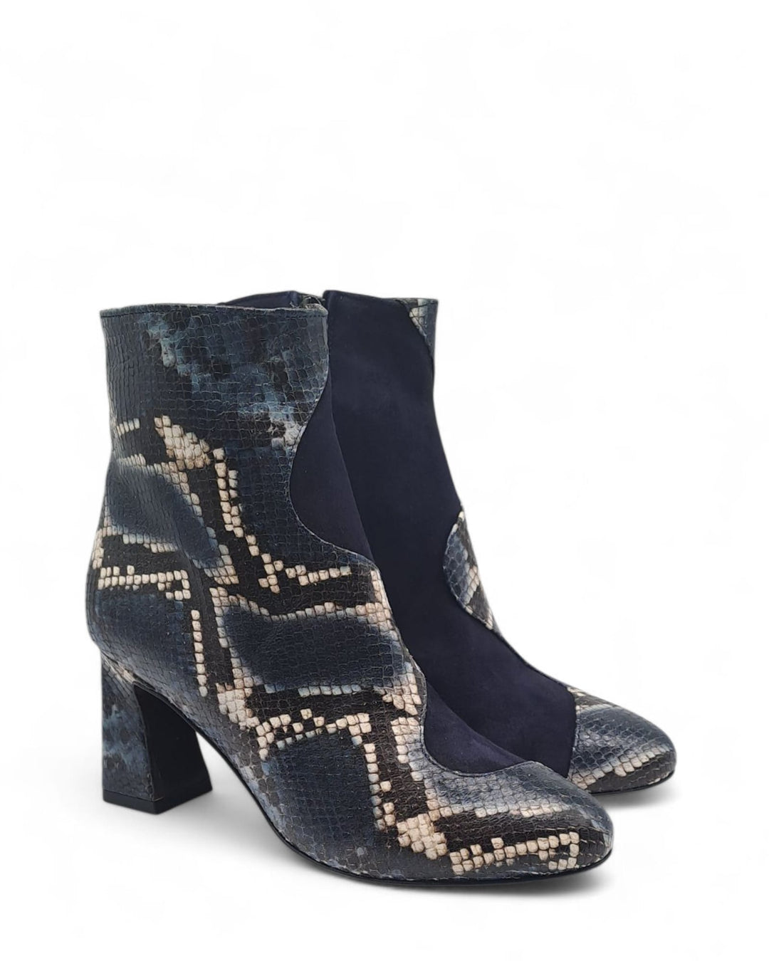 Tronchetto  Sofia Pitone Blu