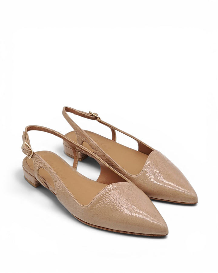 Slingback Eris Nappa Nude