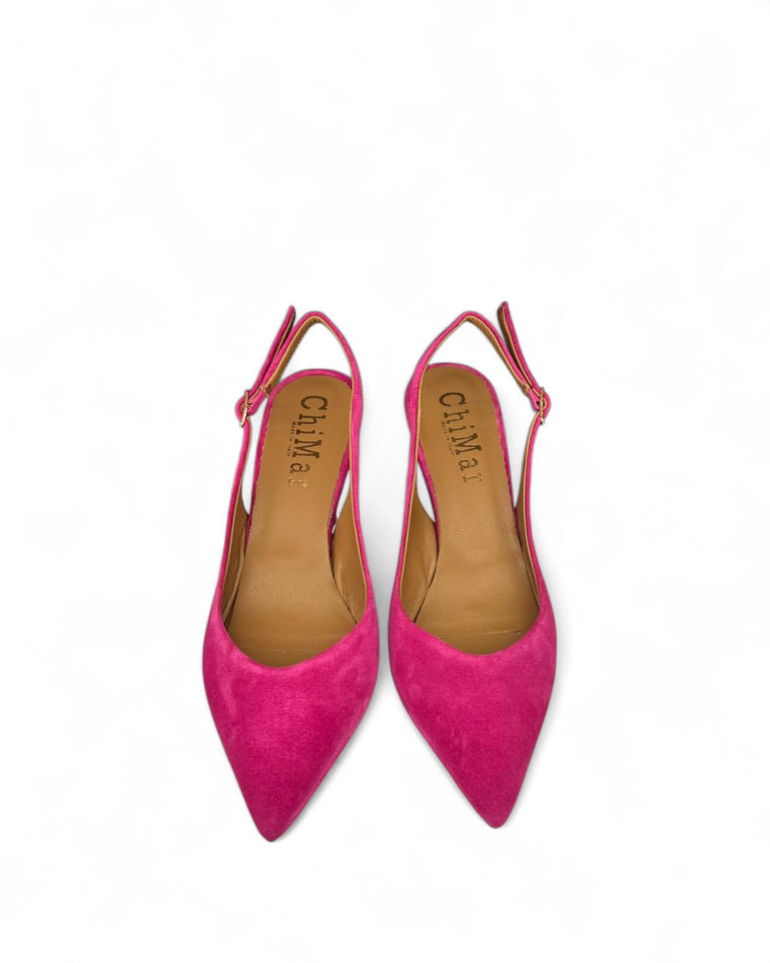 Slingback Vera Camoscio Fucsia