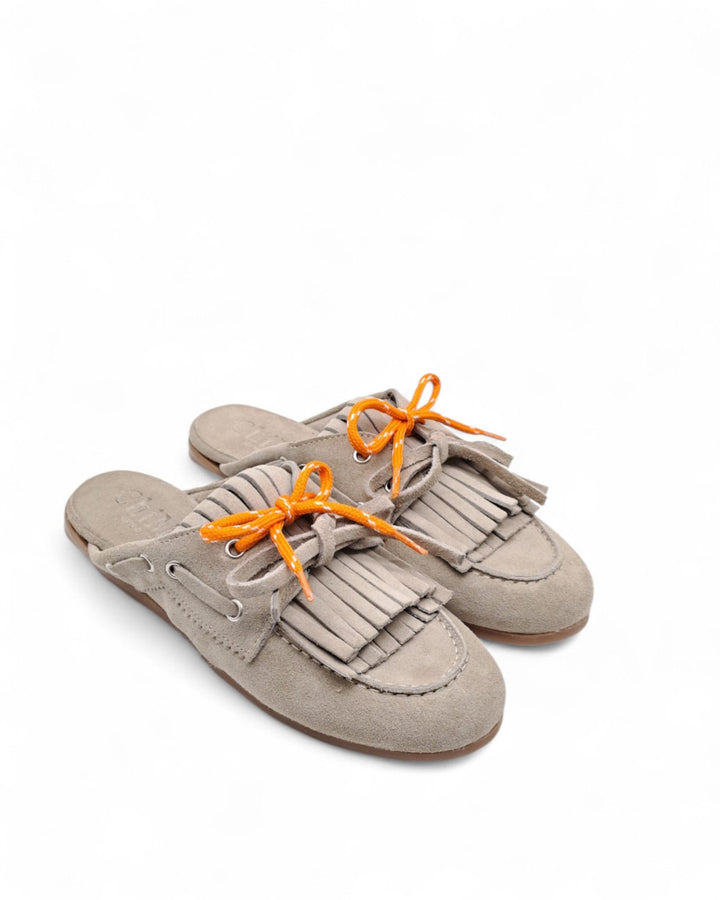 Manal Tassel Moccasin Suede TDM