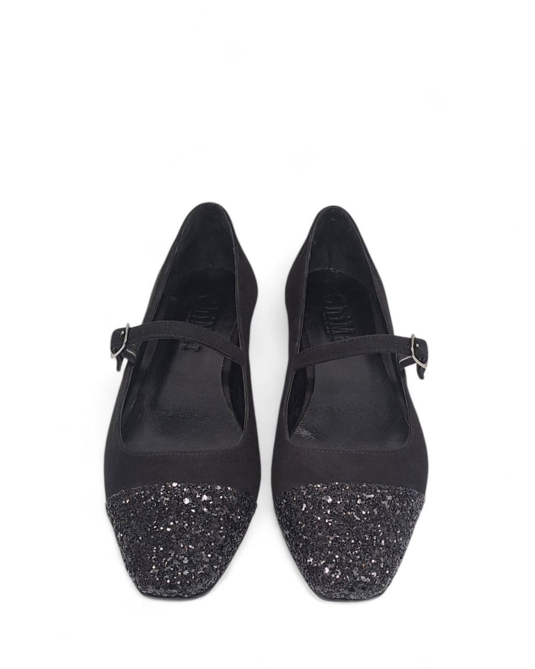 Ballerina Laura  Camoscio Nero