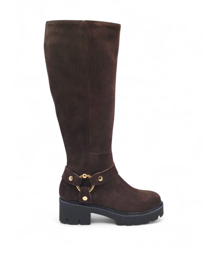 Stivali Tiffany  Crosta Testa di Moro