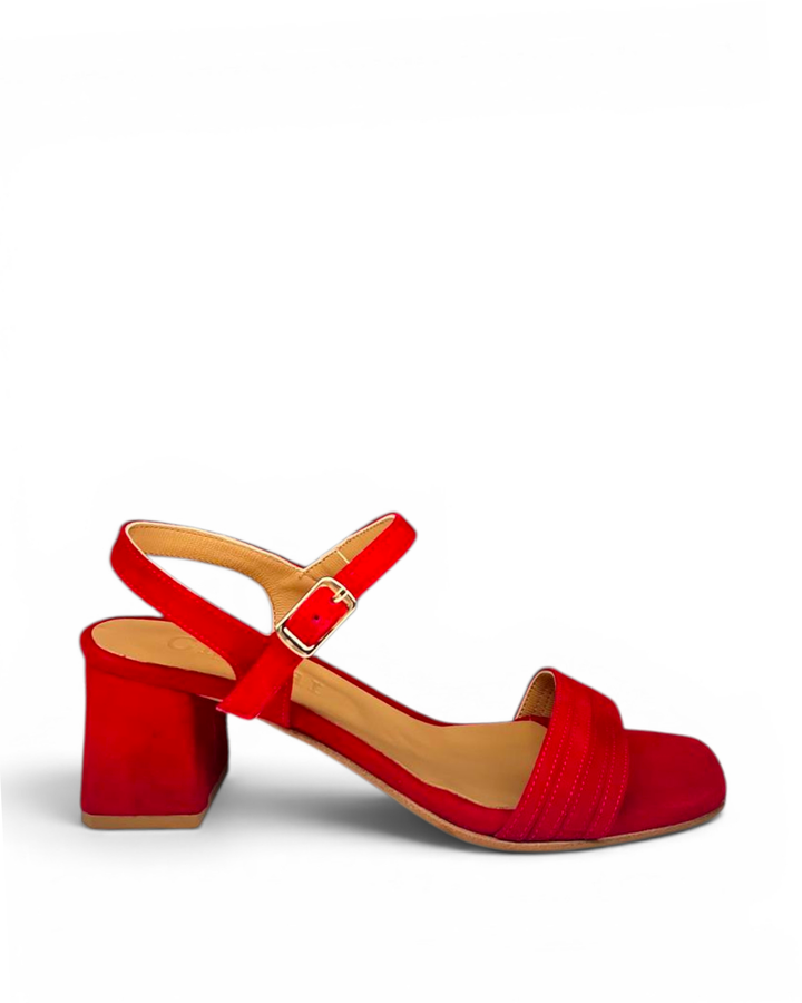 Sandalo Anouk  Camoscio Rosso