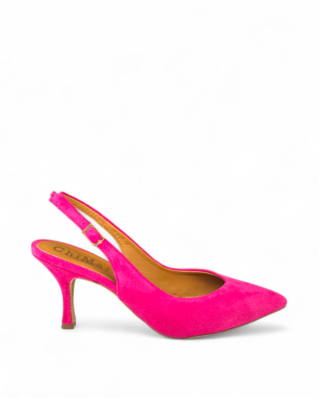 Slingback Vera Camoscio Fucsia