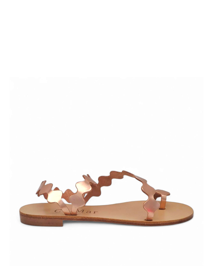 Sandalo Onda Laminato Rame