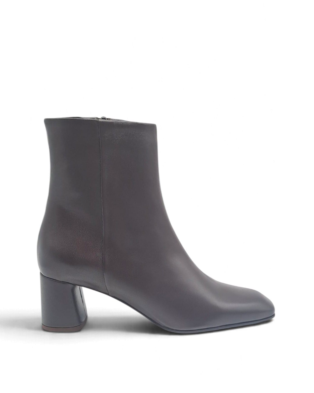 Chiara Nappa Black Ankle Boot