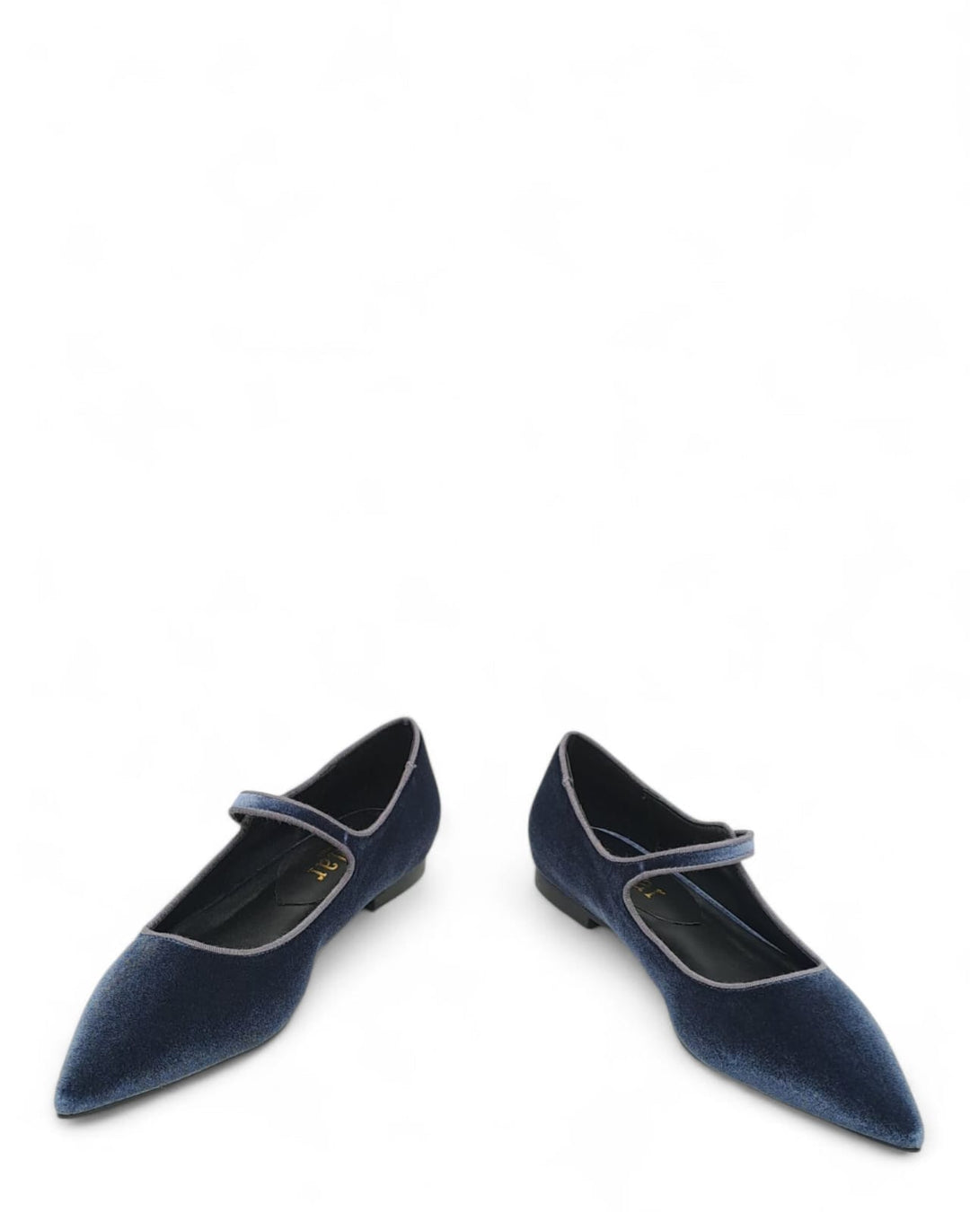 Mary Jane Madrid Velluto Indaco