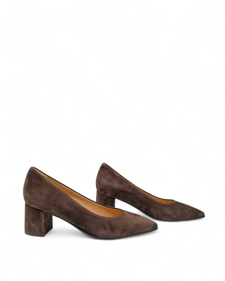 Abyss Tq6 Suede Bag Pumps