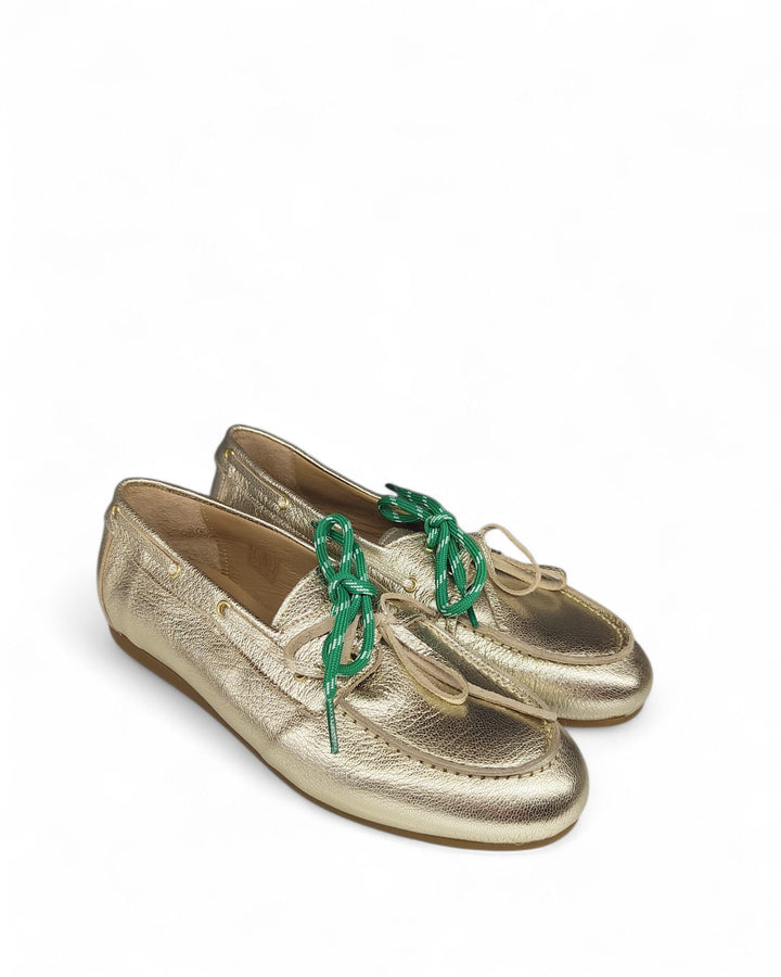 Mocassino Iris Laminato Platino