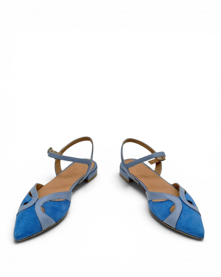 Slingback Eris Nappa Nude