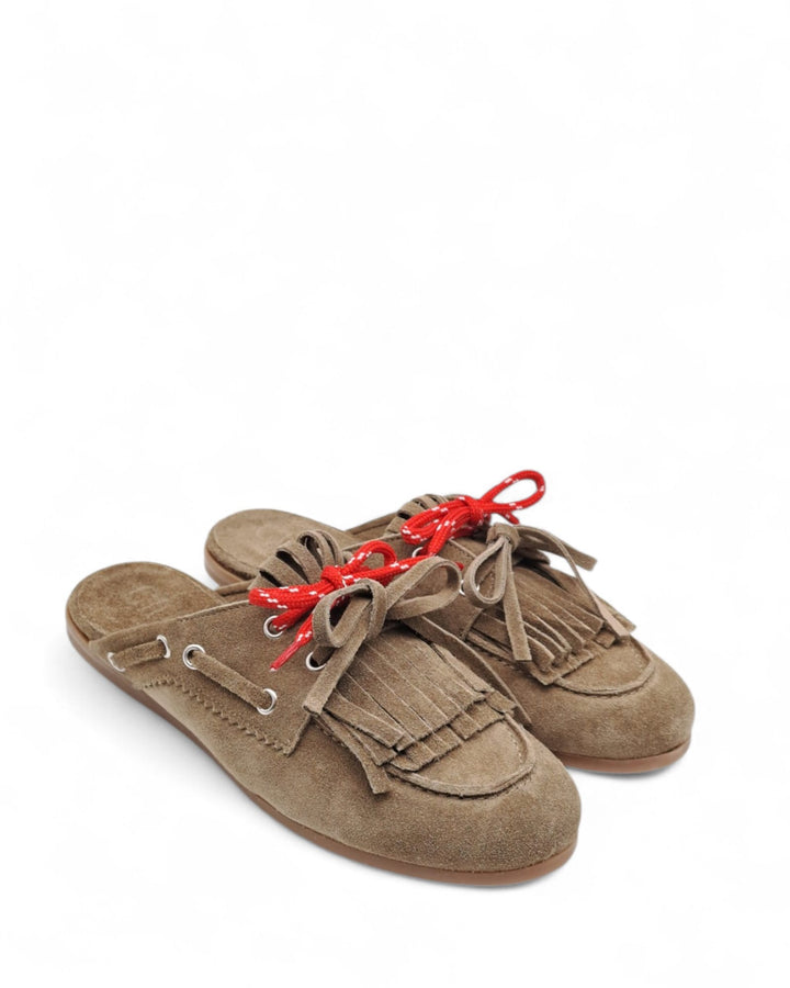 Manal Tassel Moccasin Suede TDM
