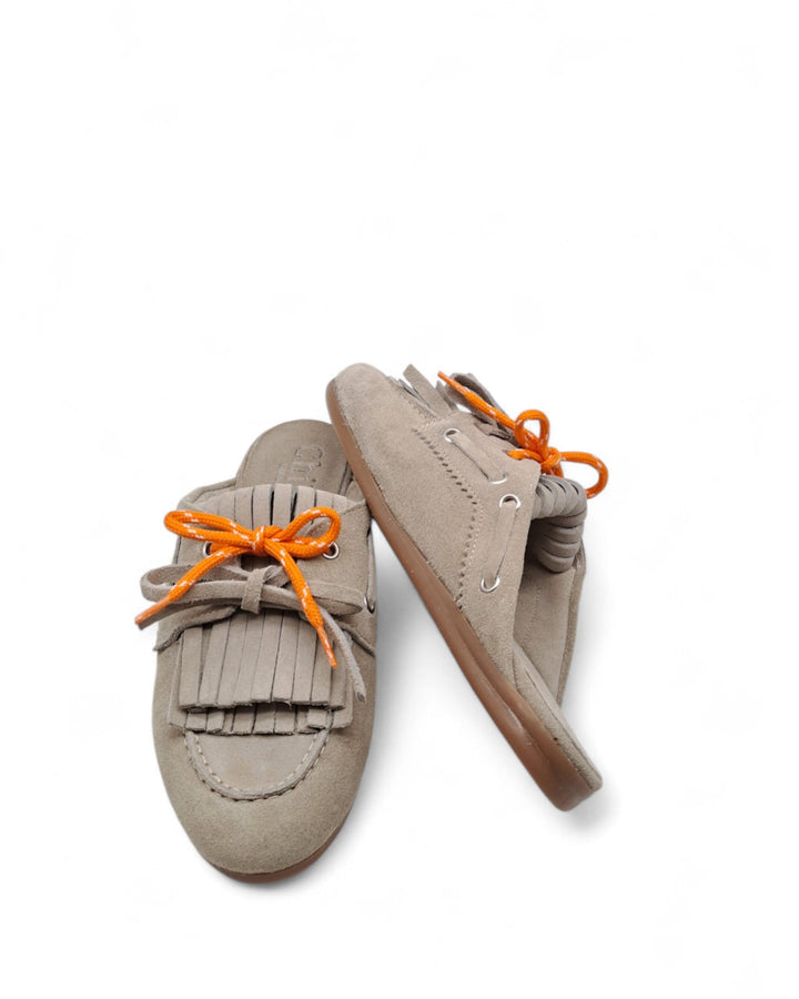 Manal Tassel Moccasin Suede TDM