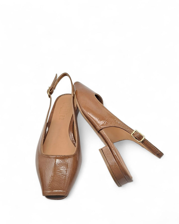 Slingback Eris Nappa Nude