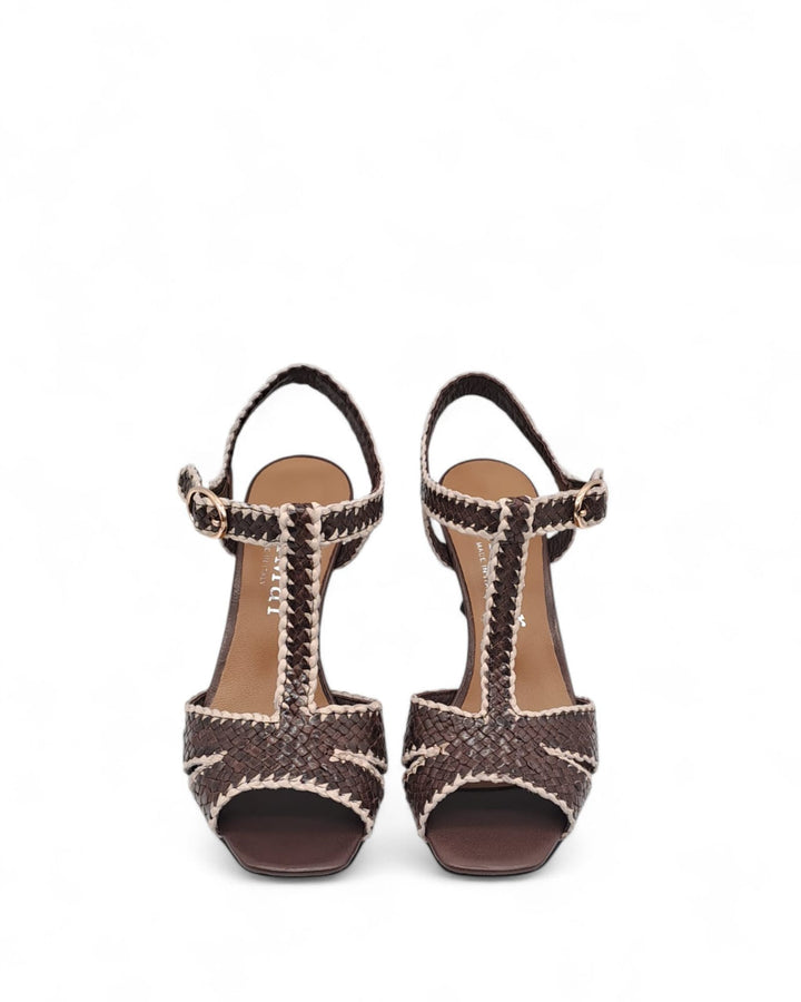 Gold Braided Sandal