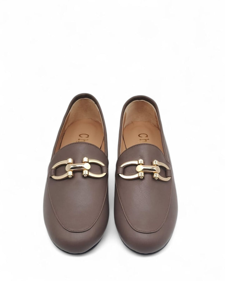 Mocassino Clarissa Pelle Tortora