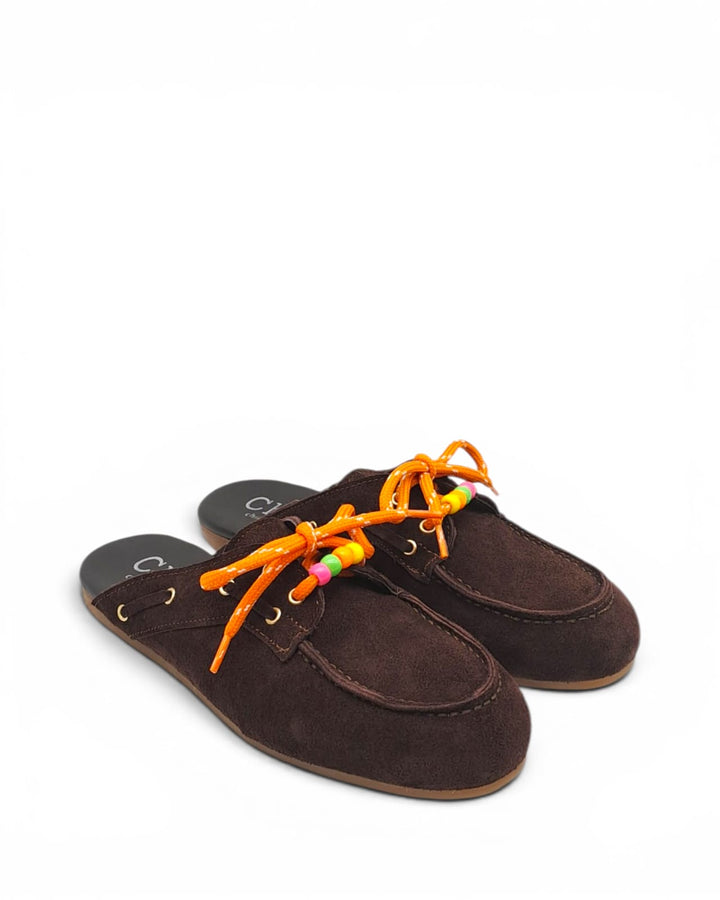 Manal Tassel Moccasin Suede TDM