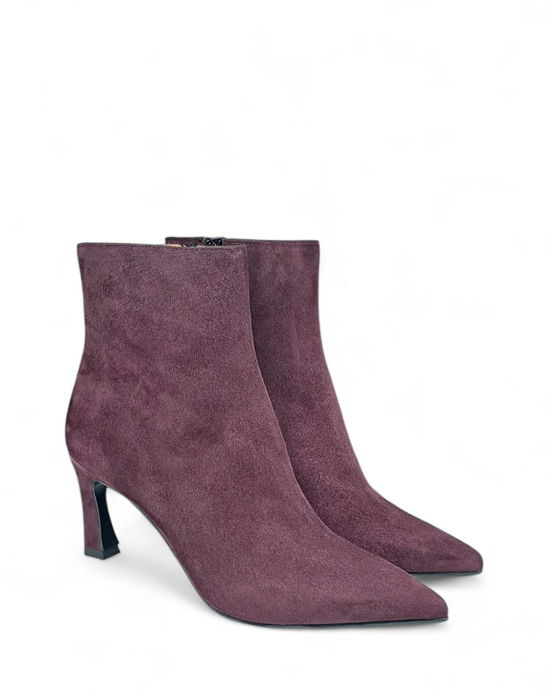 Tronchetto Carol Camoscio Vino